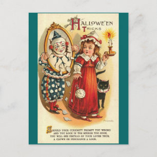 Halloween Tricks Postkarte