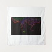 Halloween Trickster Spirit Tapestry Wandteppich (Vorderseite)