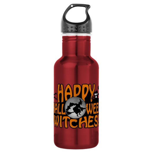 Halloween Trinkflasche (Vorderseite)