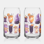Halloween-Trinkglas Dosenglas (Vorderseite)