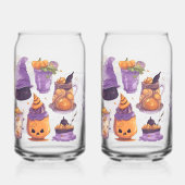 Halloween-Trinkglas Dosenglas (Links)