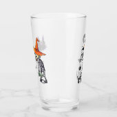 Halloween trinkt Hexen! Bierglas Glas (Rechts)