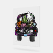 Halloween Truck Acrylschild (Winkel)