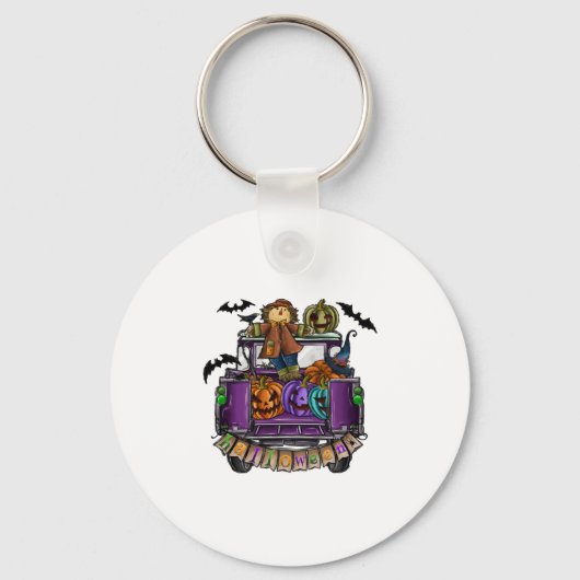 Halloween Truck     Schlüsselanhänger (Vorderseite)
