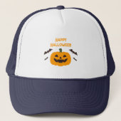 Halloween Trucker Hat Truckerkappe (Vorderseite)