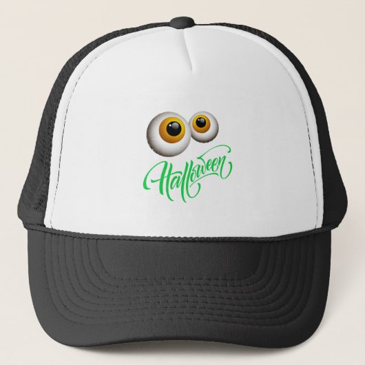 Halloween Truckerkappe (Vorderseite)