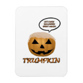 Halloween Trumpkin Angepasst Magnet (Vertikal)