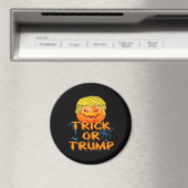 Halloween Trumpkin Classic Magnet (In Situ (Geschirrspüler))
