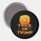 Halloween Trumpkin Classic Magnet (Vorderseite/Rückseite)