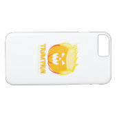 Halloween Trumpkin Funny Case-Mate iPhone Hülle (Rückseite (Horizontal))