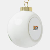 Halloween Trumpkin Funny - Classic Maga Costume De Keramik Kugel-Ornament (Links)