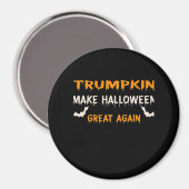 Halloween Trumpkin Funny Halloween Great Agai Magnet (Vorderseite/Rückseite)