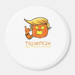 Halloween Trumpkin Funny - Klassisches Kostümdesig Magnet