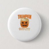 Halloween Trumpkin Funny macht Amerika großartig Button (Vorderseite)