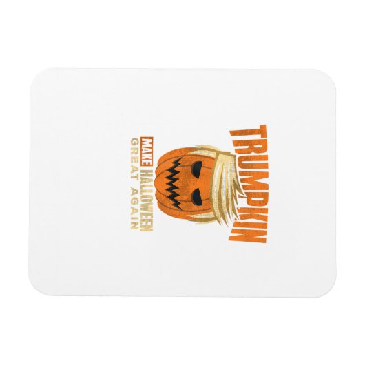 Halloween Trumpkin Funny macht Amerika großartig Magnet (Horizontal)