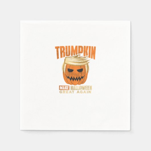Halloween Trumpkin Funny macht Amerika großartig Serviette (Vorderseite)