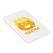 Halloween Trumpkin Funny Magnet (Rechte Seite)