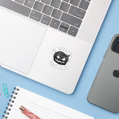 Halloween Trumpkin Funny & Niedliches Halloween-Ko Aufkleber (Laptop mit iPhone)