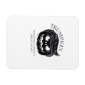 Halloween Trumpkin Funny & Niedliches Halloween-Ko Magnet (Horizontal)