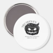 Halloween Trumpkin Funny & Niedliches Halloween-Ko Magnet (Vorderseite/Rückseite)