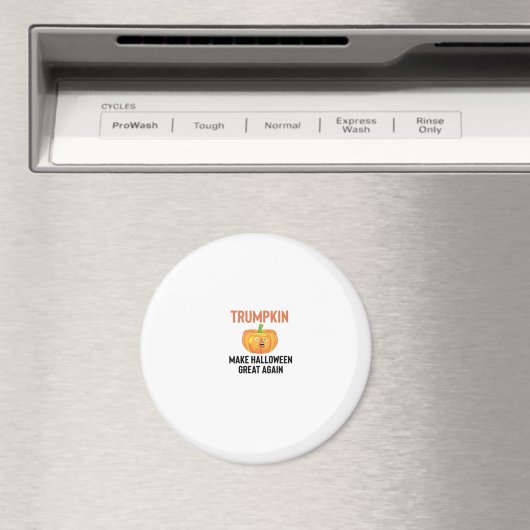 Halloween Trumpkin - Funny Pumpkin Graphen für Hal Magnet (In Situ (Geschirrspüler))