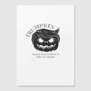 Halloween Trumpkin Lustiges & Süßes Halloween-Kost Magnetkarte