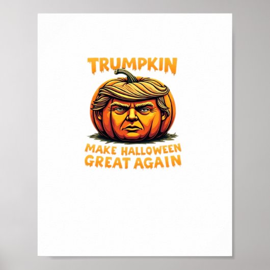 Halloween Trumpkin macht Halloween erneut großarti Poster (Vorne)