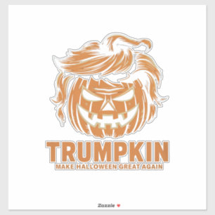 Halloween Trumpkin Macht Halloween wieder groß Aufkleber