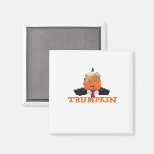 Halloween Trumpkin Magnet (Vorderseite/Rückseite)
