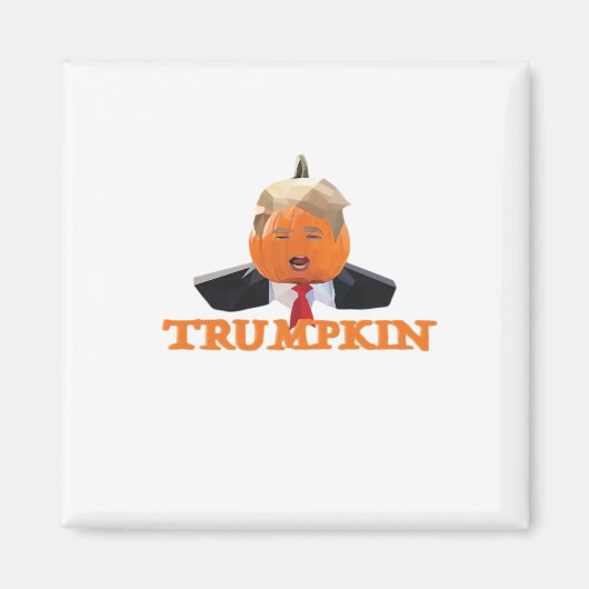 Halloween Trumpkin Magnet (Vorne)