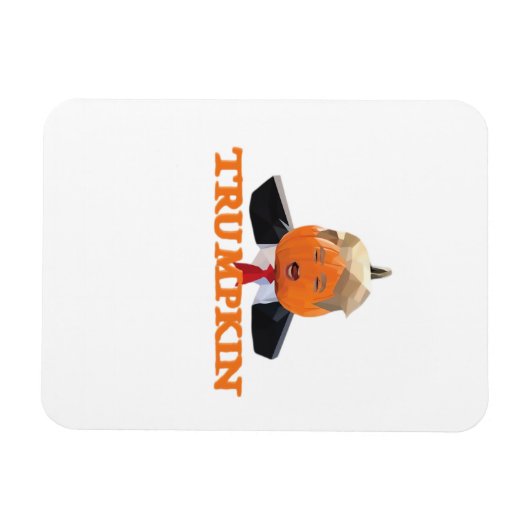 Halloween Trumpkin Magnet (Horizontal)