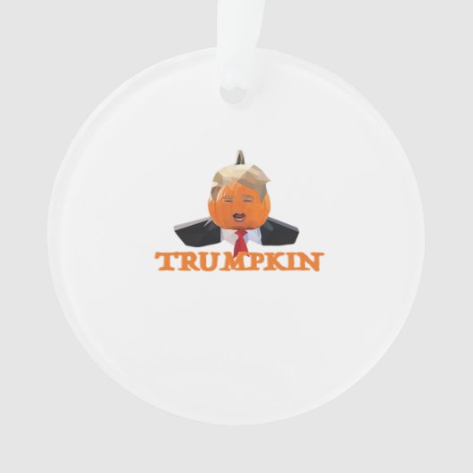 Halloween Trumpkin Ornament (Vorderseite)