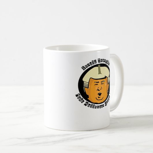 Halloween Trumpkin Pumpkin Classic Kaffeetasse (VorderseiteRechts)