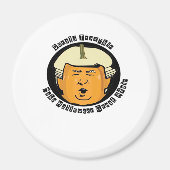 Halloween Trumpkin Pumpkin Classic Magnet (Vorne)