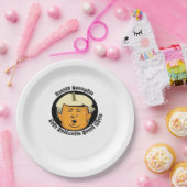 Halloween Trumpkin Pumpkin Classic Pappteller (Party)