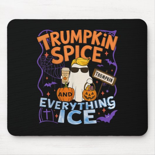 Halloween Trumpkin Sce und alles, was eis Pumpkin Mousepad (Vorne)