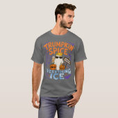 Halloween Trumpkin Spice and Everything Ice Pumpki T-Shirt (Vorne ganz)
