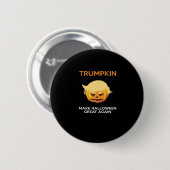 Halloween Trumpkin V4 Button (Vorne & Hinten)