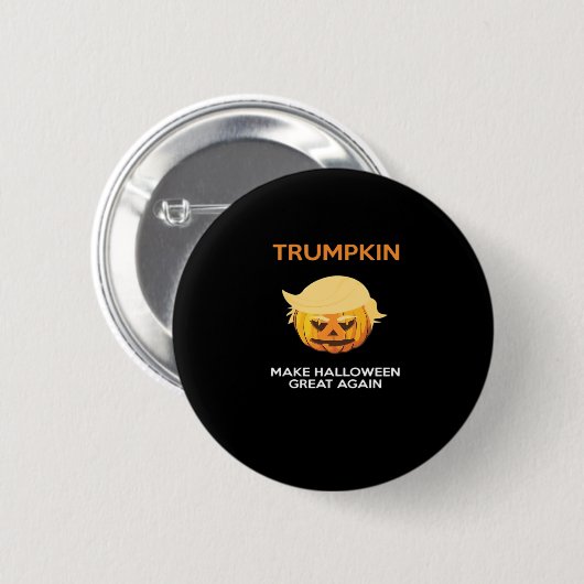 Halloween Trumpkin V4 Button (Vorne & Hinten)