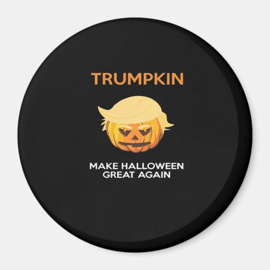 Halloween Trumpkin V4 Magnet (Vorne)