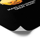 Halloween Trumpkin V4 Poster (Ecke)