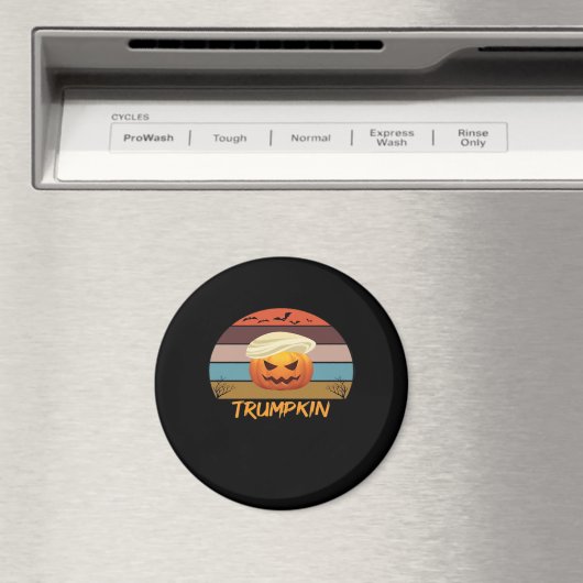 Halloween Trumpkin Vintag Magnet (In Situ (Geschirrspüler))