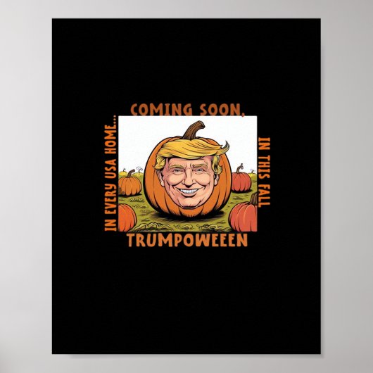 Halloween - Trumpkin-Wahlklassiker Poster (Vorne)