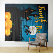 Halloween Trunk oder Leckerei Foto Hintergrund Wandteppich (Beispiel (Horizontal))