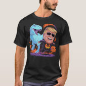 Halloween Tshirt Dinosaur T-rex Trump Horror Party (Vorderseite)