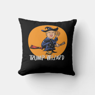 Halloween Ttrump Wizard Funny Classic Kissen