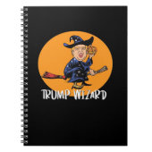 Halloween Ttrump Wizard Funny Classic Notizblock (Vorderseite)
