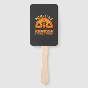 Halloween Tu So Als Ob Ich Ein Kürbis Jack OLanter Fächer