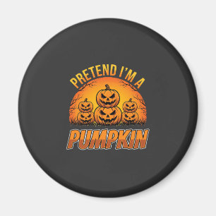 Halloween Tu So Als Ob Ich Ein Kürbis-Jack OLanter Magnet