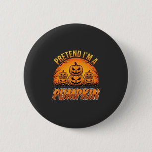 Halloween Tu So Als Wäre Ich Ein Kürbis Jack OLant Button